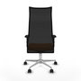 Piqueras y Crespo Chaise de Bureau Albacete Orange et Noir