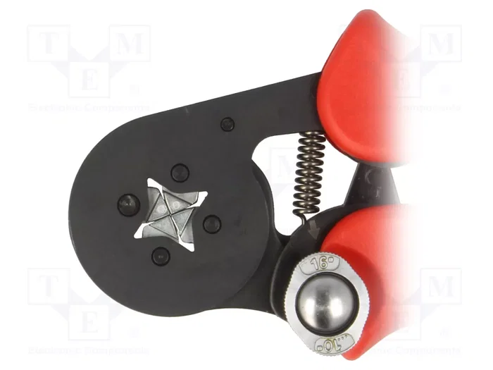 Knipex Pince à sertir auto-ajustable pour embouts de fils 180 mm