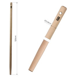 Koma Tools Manche en bois d'eucalyptus pour fourche Amh1200, 120 cm