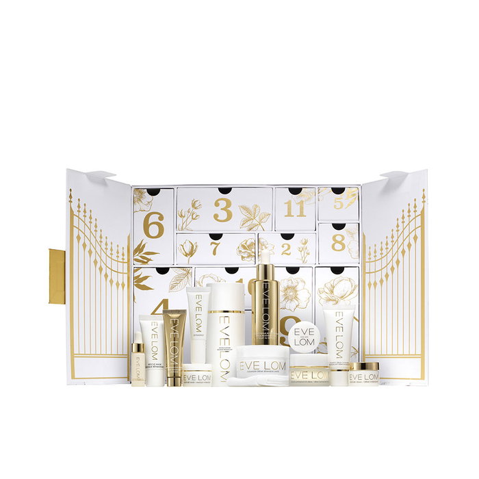 Eve Lom Calendrier de l'Avent 12 pièces - Soins visage et miniatures Eve Lom Calendrier de l'Avent 12 pièces - Soins visage et miniatures