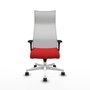 Piqueras Y Crespo Fauteuil Albacete, Mécanisme Synchrone, Rouge/Blanc