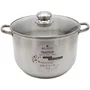 Baumalu Traiteur en Inox Ø 36 cm - 32 L avec Couvercle