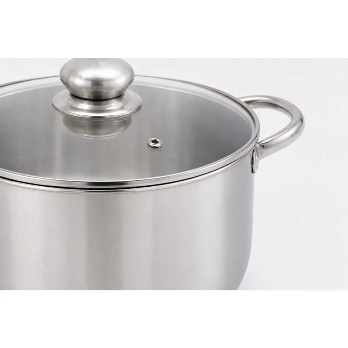 Baumalu Traiteur en Inox Ø 36 cm - 32 L avec Couvercle