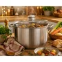 Baumalu Traiteur en Inox Ø 36 cm - 32 L avec Couvercle