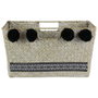 Home Deco Factory Porte-revues tressé 35x18x20 cm