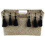 Home Deco Factory Porte-revues tressé 35x18x20 cm