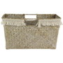 Home Deco Factory Porte-revues tressé 35x18x20 cm