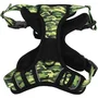 M Pets Harnais HIKING - Taille M, camouflage, tissu rembourré, attache sécurité et poignée, laisse dos/avant pour chien