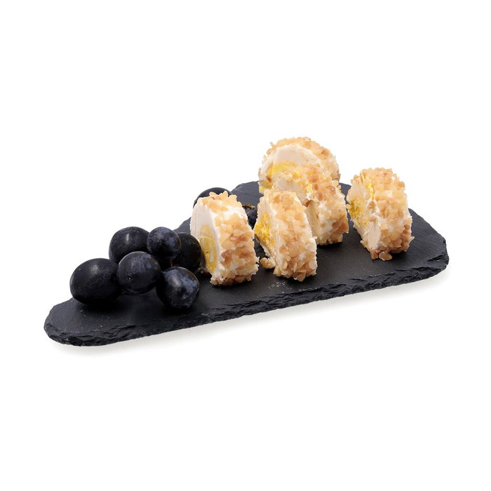 Quid Plateau Ardoise Triangulaire Gastro Fun 20x13 cm