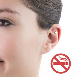 Aimant Anti-tabac d'Acupression InnovaGoods