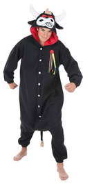 Creaciones Llopis Déguisement adulte Funny Bull Taille T-XL Déguisement de Taureau Comique