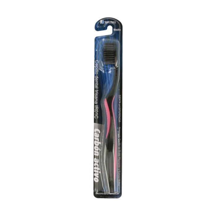 IRISANA Brosse à dents au charbon actif (moyen) IRISANA Brosse à dents au charbon actif (moyen)
