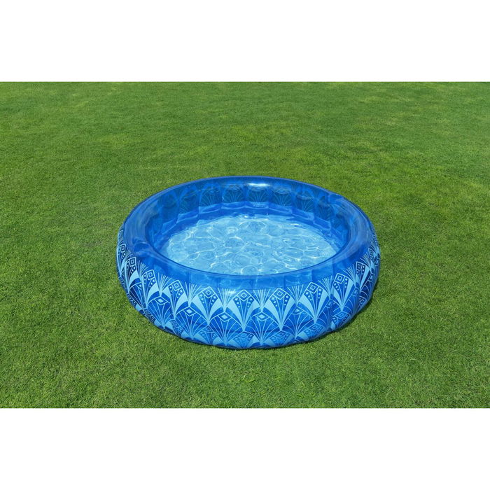 Bestway Piscine Gonflable Extra Résistante Bleue Boho 168x53 cm +6 Ans Jardin 54479 Bestway Piscine Gonflable Extra Résistante Bleue Boho 168x53 cm +6 Ans Jardin 54479