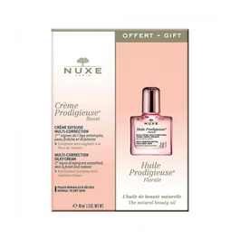 Nuxe Huile Prodigieuse Florale Set avec Crème Boost et Sérum