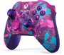 Microsoft Manette sans fil Xbox - Édition spéciale Heart Breaker - Rose, violet et bleu - Croix directionnelle hybride, réattribution des boutons, Bluetooth
