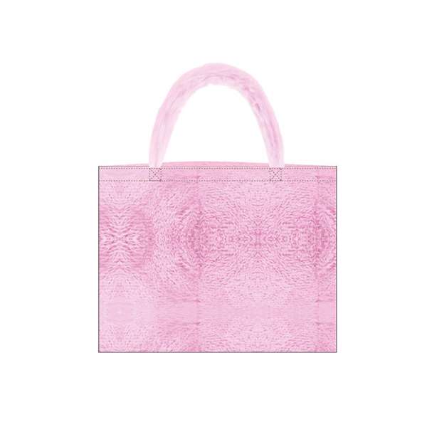 Cerdá Bolsa shopping peluche Minnie - Sac à main 30 x 37 x 8 cm en tissu et peluche - Rose