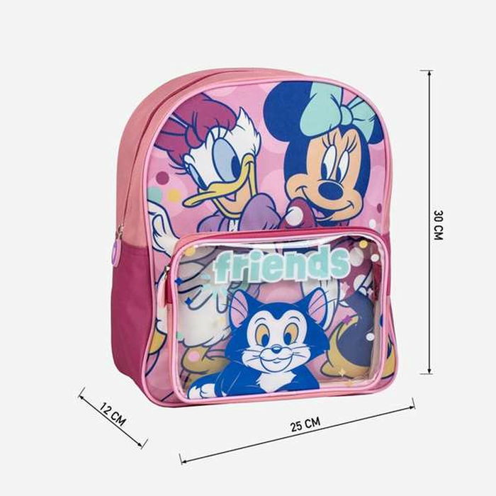 Cartable Minnie Mouse Rose