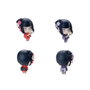 Megahouse Lot de 10 Figurines Naruto Shippuden Petit PVC 6 cm