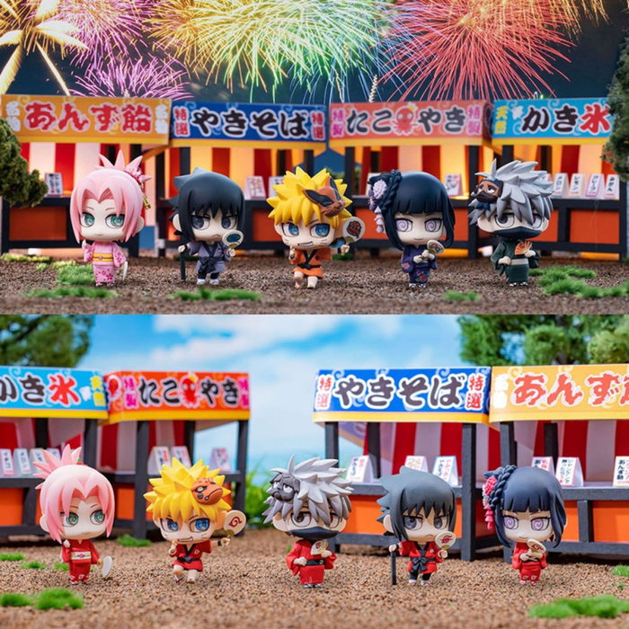 Megahouse Lot de 10 Figurines Naruto Shippuden Petit PVC 6 cm