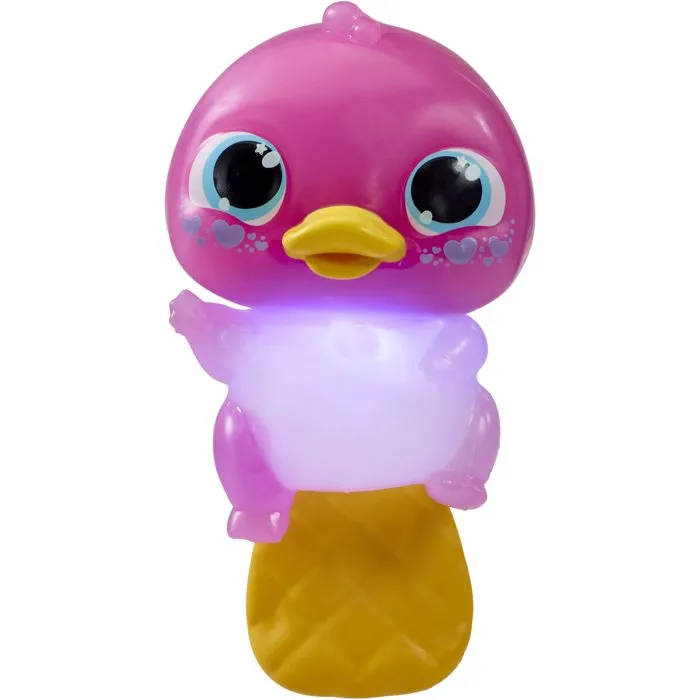 Goliath Animagic Let's Glo Puddles Pink - Animal interactif Rose