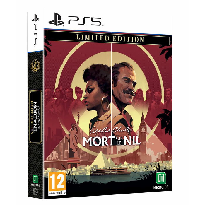 Microids Agatha Christie Mort sur le Nil - PS5 Microids Agatha Christie Mort sur le Nil - PS5