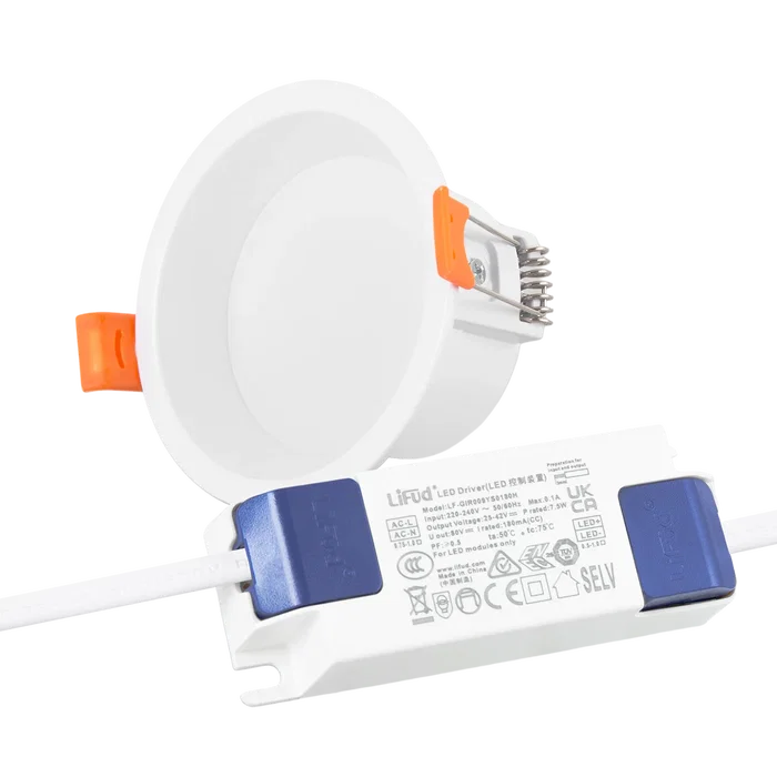 Downlight LED 7W 2700K Blanco Cálido Lifud Flicker Free Downlight LED 7W 2700K Blanco Cálido Lifud Flicker Free