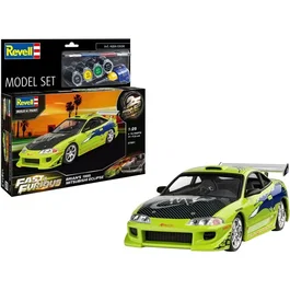 Revell Model Set - Fast & Furious - Mitsubishi Eclipse de Brian - Maquette de voiture avec colle, peintures et accessoires