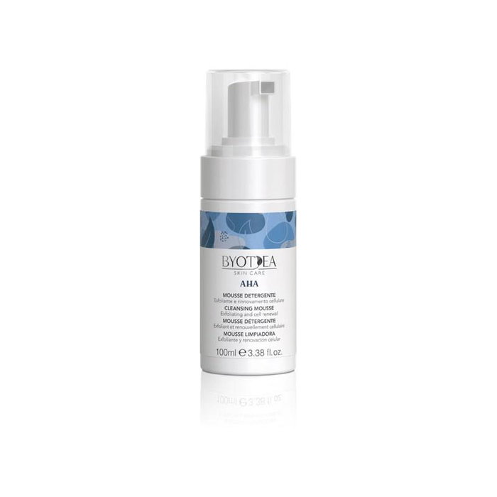 Byotea AHA Mousse Nettoyante Exfoliante et Renouvellement Cellulaire New - 100 ml Byotea AHA Mousse Nettoyante Exfoliante et Renouvellement Cellulaire New - 100 ml