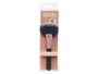 BERILO Pinceau de maquillage ovale Noir-Bronze