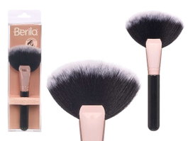 BERILO Pinceau de maquillage ovale Noir-Bronze