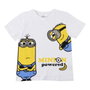 Cerdá Camiseta Corta Single Jersey Minions 12 Ans Blanc