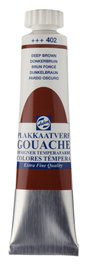 Talens Couleurs Tempera Extra Fine Brun Foncé 402 - 20 ml