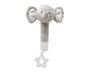 KioKids Hochet Éléphant Gris avec Mordeur 25cm