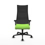 Piqueras y Crespo Chaise de Bureau Albacete Pistache et Noir