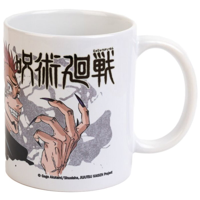 ERIK Tasse Yuji et Sukuna Jujutsu Kaisen 350 ml en céramique pour micro-ondes et lave-vaisselle ERIK Tasse Yuji et Sukuna Jujutsu Kaisen 350 ml en céramique pour micro-ondes et lave-vaisselle