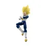 Figurine Dragon Stars BANDAI - Dragon Ball Daima - Super Saiyan 3 Vegeta (SSJ3) - Licence Officielle - 17 cm Articulée avec Accessoires et Mains Interchangeables