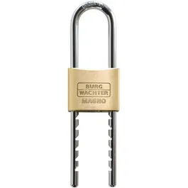 BURG WACHTER 400 E HB 50 Flex SB - Cadenas en laiton massif avec grande anse réglable et double verrouillage - Haute sécurité