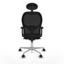 Piqueras y Crespo Chaise de Bureau avec Appui-tête Jorquera 2D086N1 Vert