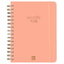 Agenda Finocam Alma Corail A5 15,5 x 21,2 cm 2026