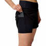 Short de Sport pour Femme Brooks Chaser 5" 2-In-1 20 Noir