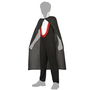 Déguisement Enfant Vampire Halloween Noir Garçon 7-9 Ans Costume avec Cape et T-shirt