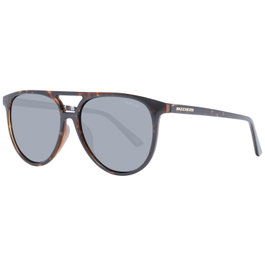 Skechers SE6180-5352D Lunettes de soleil Marron et Gris