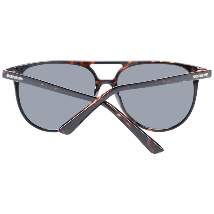 Skechers SE6180-5352D Lunettes de soleil Marron et Gris