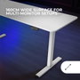 Mars Gaming MGD Ergo PRO W Blanc 160x60 cm