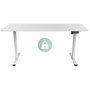Mars Gaming MGD Ergo PRO W Blanc 160x60 cm