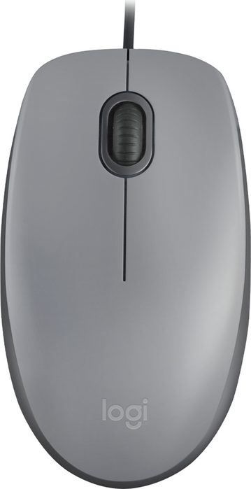 Logitech M110 Silent Souris USB-A Gris moyen Logitech M110 Silent Souris USB-A Gris moyen