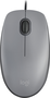 Logitech M110 Silent Souris USB-A Gris moyen