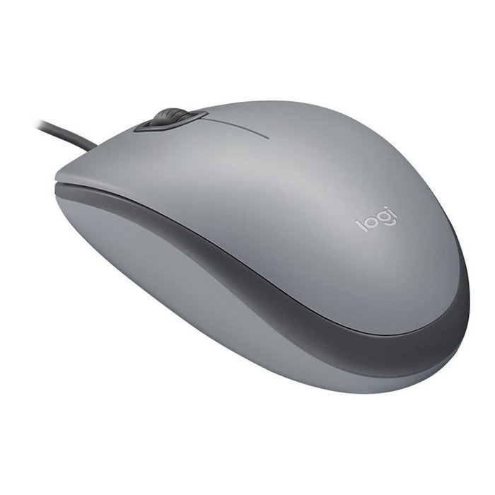 Logitech M110 Silent Souris USB-A Gris moyen Logitech M110 Silent Souris USB-A Gris moyen
