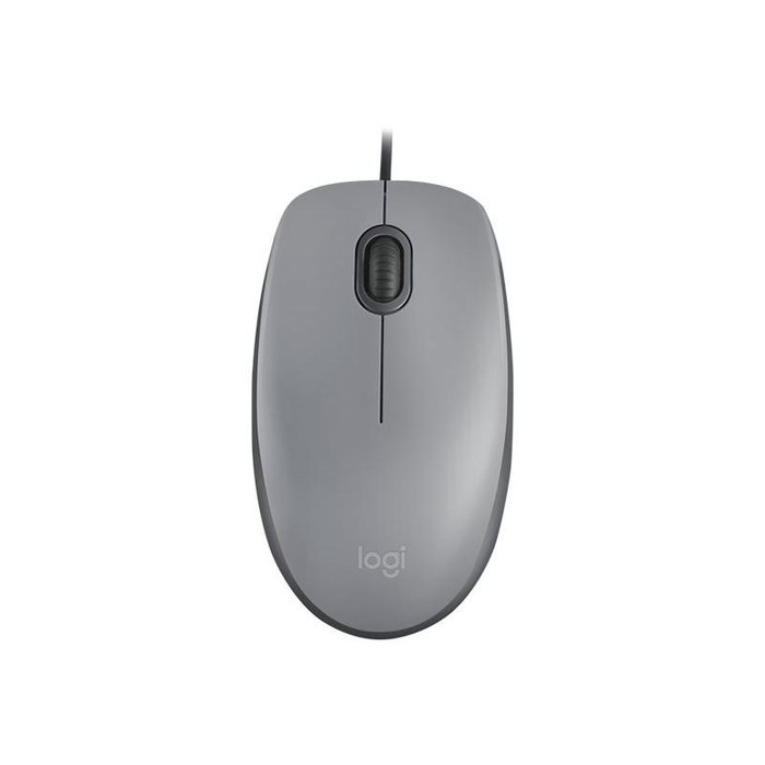 Logitech M110 Silent Souris USB-A Gris moyen Logitech M110 Silent Souris USB-A Gris moyen