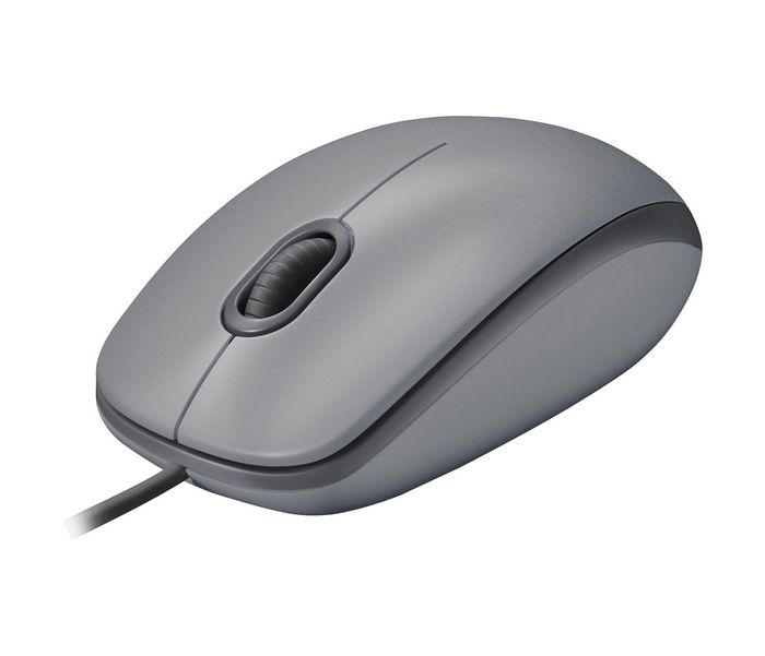 Logitech Souris Filaire USB M110 Silent - Souris Silencieuse et Ambidextre - Conception Confortable - 1000 DPI - Pour Droitiers et Gauchers